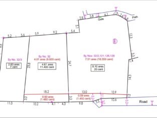 Tvm Kawdiar Golf club 45 cent land for sale