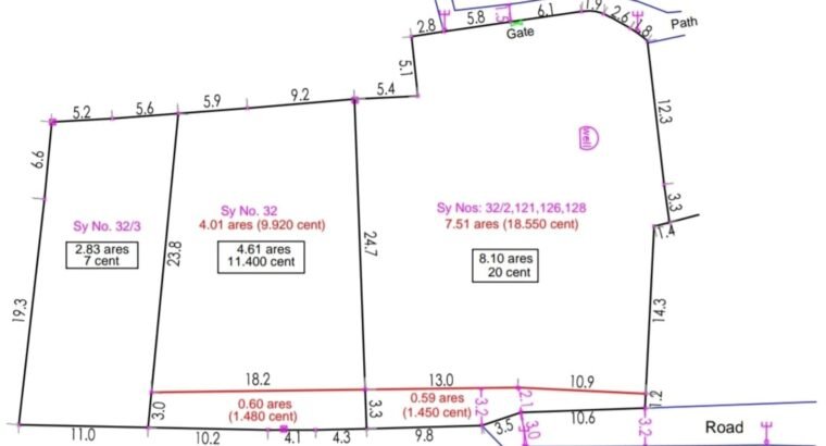 Tvm Kawdiar Golf club 45 cent land for sale