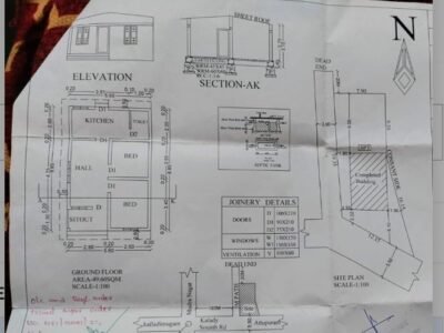 TVM Karamana KUlathara 5 cent house plot for sale